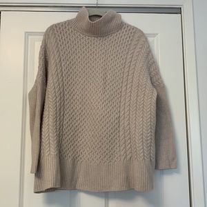 AYR Le Square sweater in tan size M